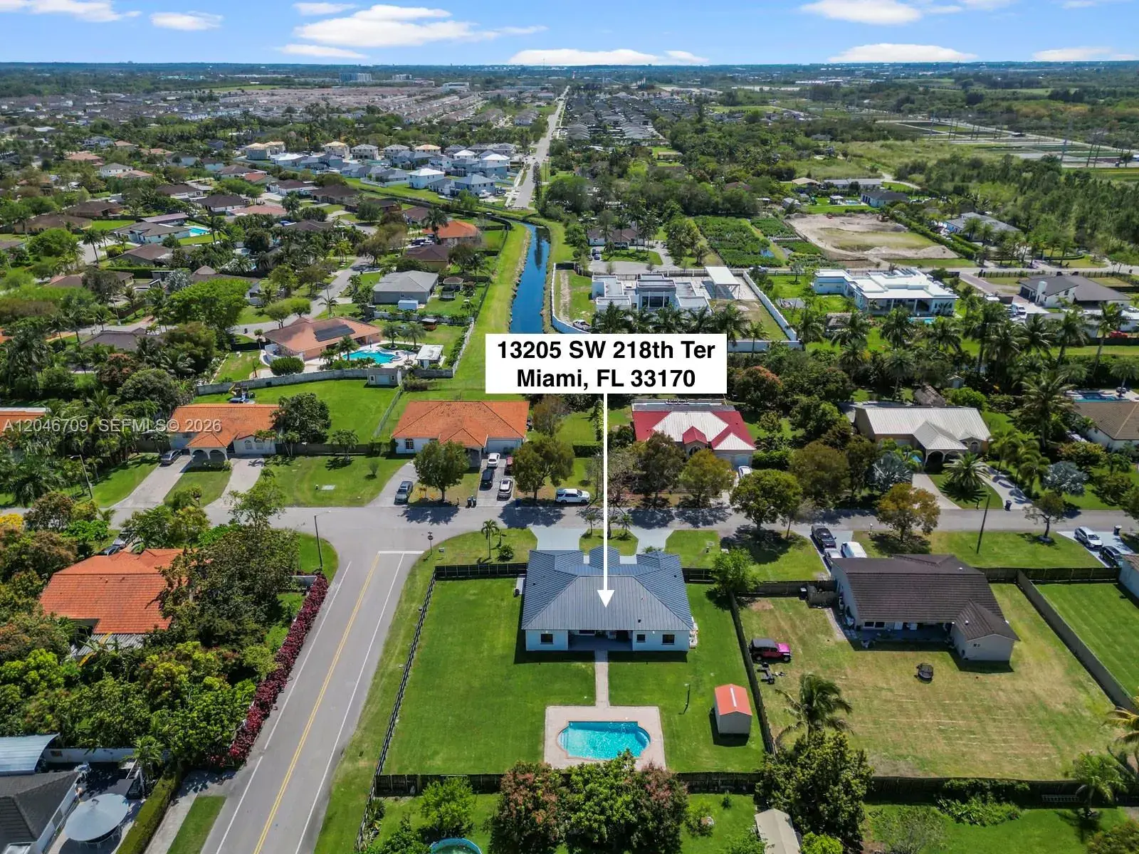4 bedroom 3 bath for sale at 13205 SW 218th Ter, Miami FL 33170
