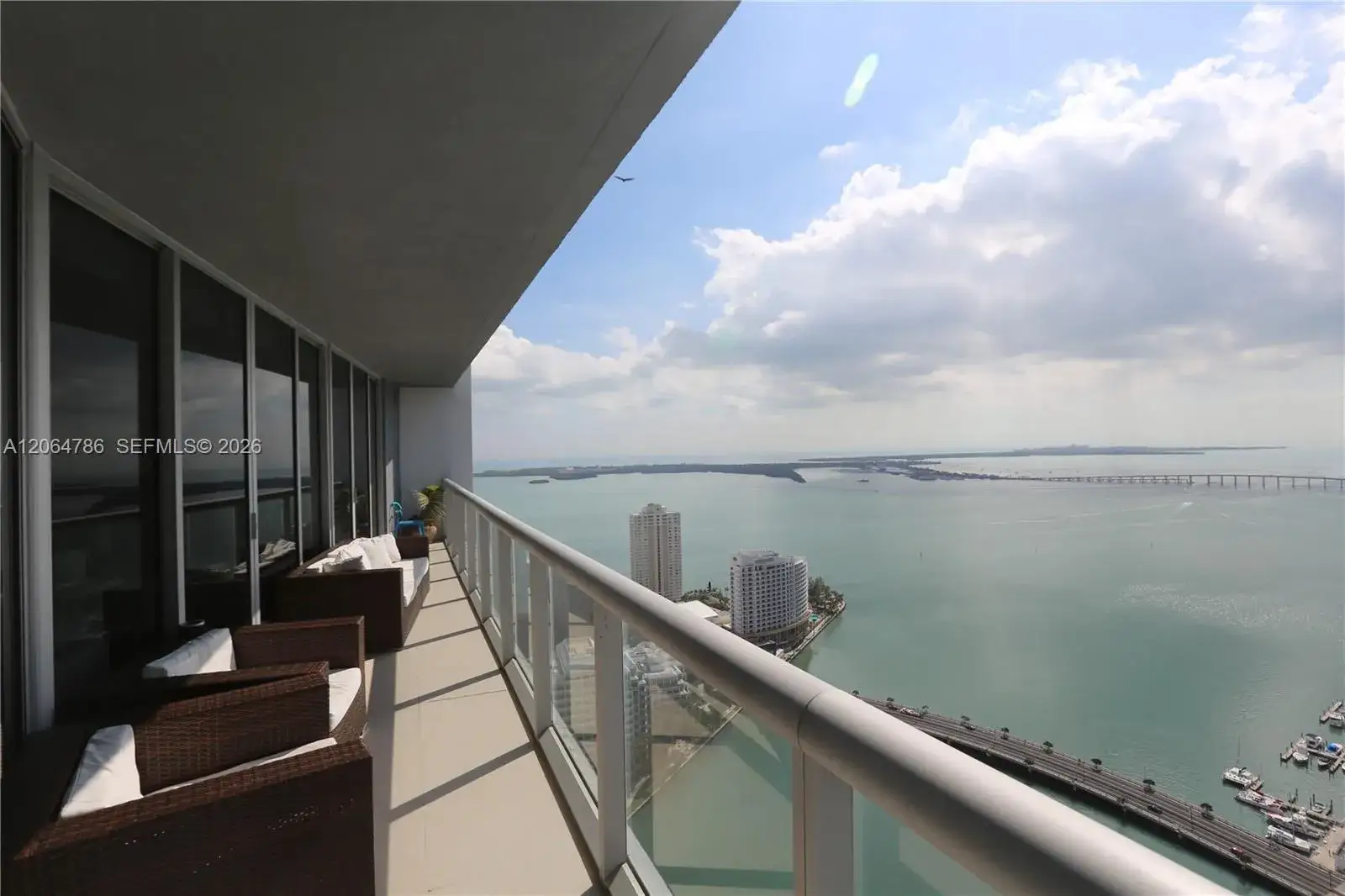 2 bedroom 2 bath Residential for sale at 495 Brickell Ave # 4703, Miami FL 33131