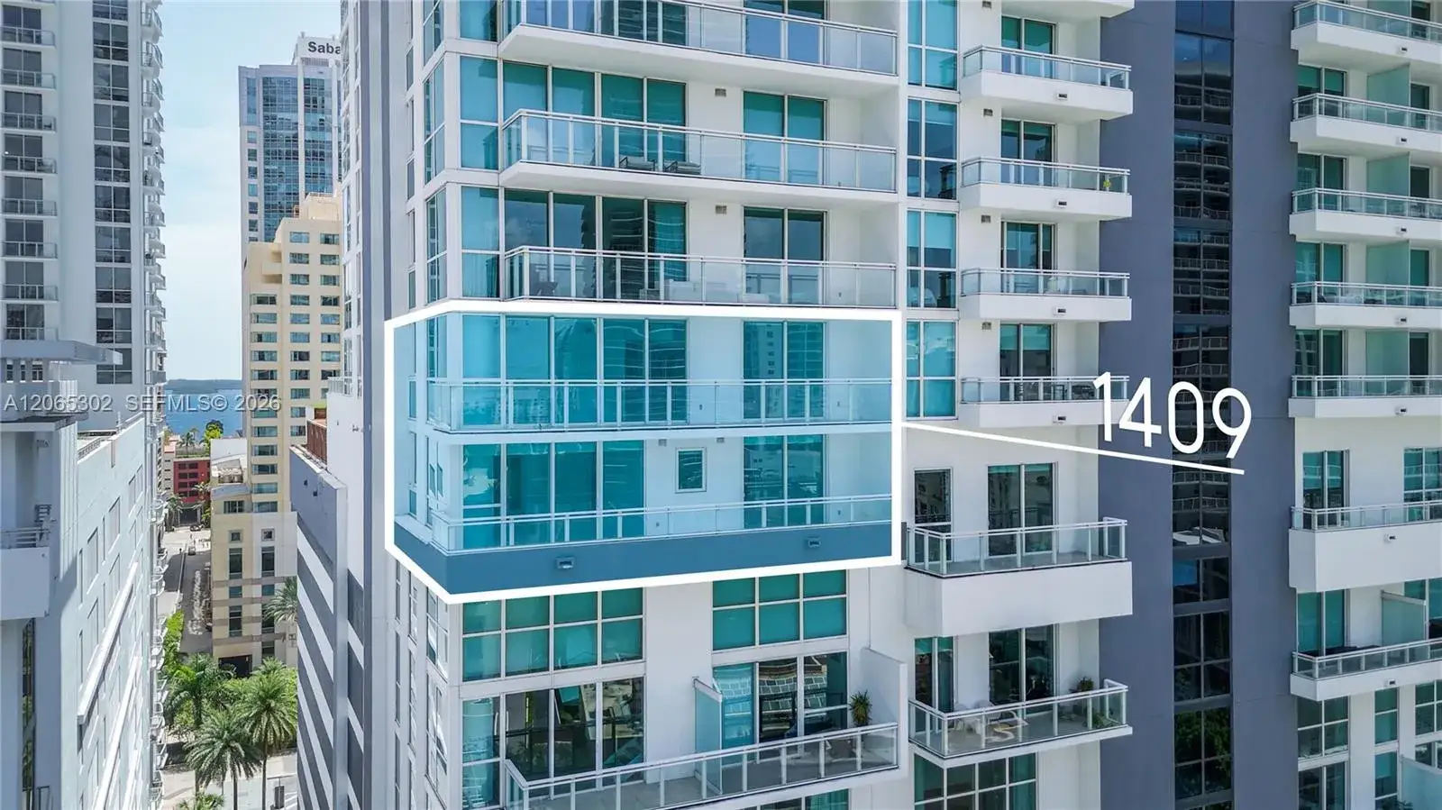 3 bedroom 3 bath Residential for sale at 1080 Brickell Ave # 1409, Miami FL 33131